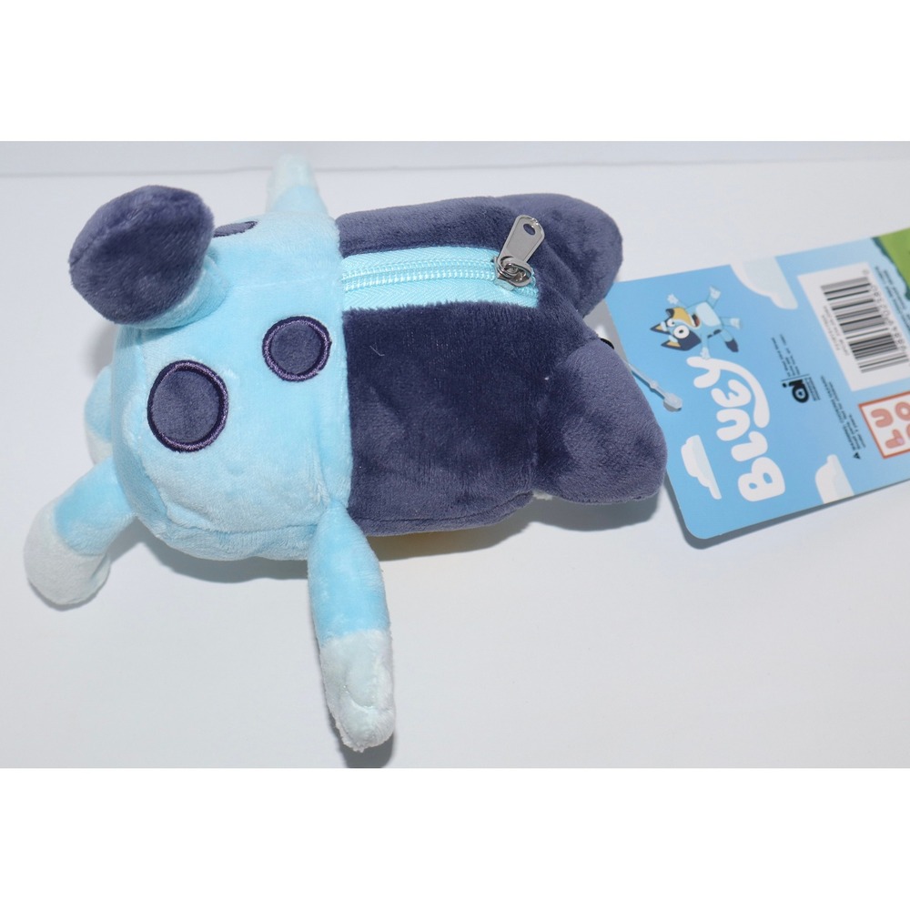 Bluey Bingo Plush Clip On Coin Purse & Straw Topper Set 4pc NWT - Picture 11 of 15